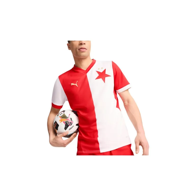PUMA SK Slavia SS24 Home Jersey Men Soccer Jerseys Men's Red-2