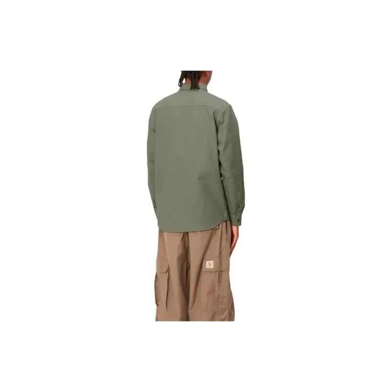 Carhartt WIP Bolton Shirt Smoke Green Shirt Men's Green-3