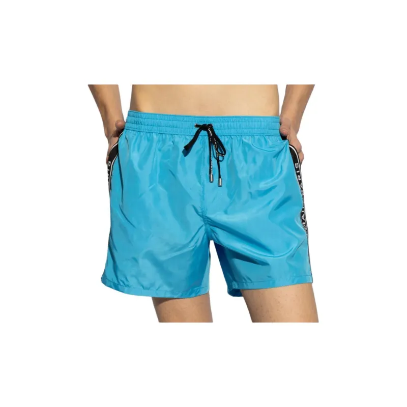 BALMAIN Logo Tape Swim Shorts-1