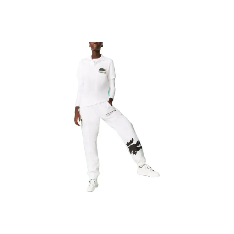 LACOSTE Polo Shirts Men White-1