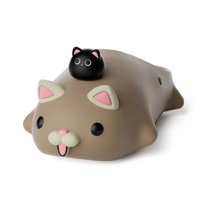 HelloSlippers Animal Total Mobilization Animore Soft And Cute Meow Closed Toe Slippers Unisex-1