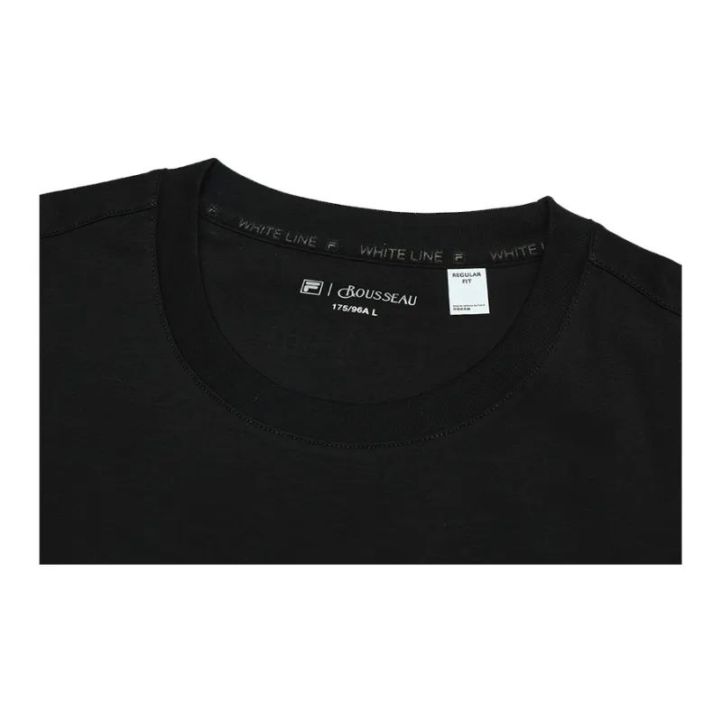 FILA x LUSUO T Shirt Men's Jet Black-3