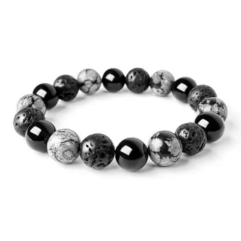 MY Obsidian Jade Bracelets Unisex