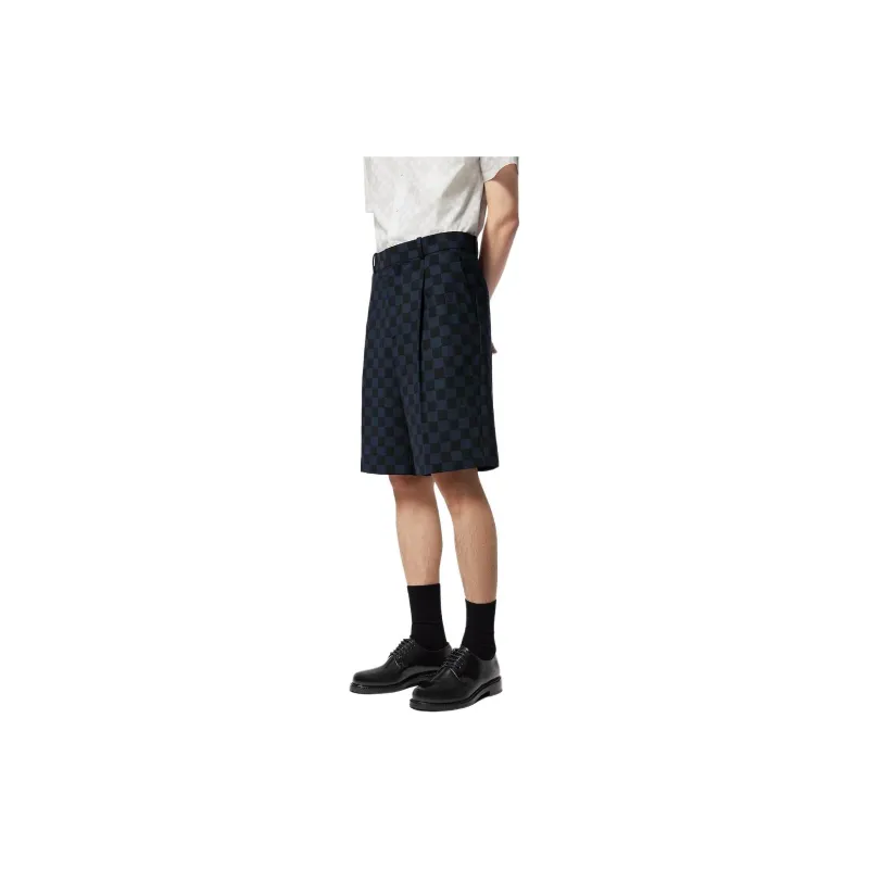LOUIS VUITTON Wool Blend Drawstring Shorts-3