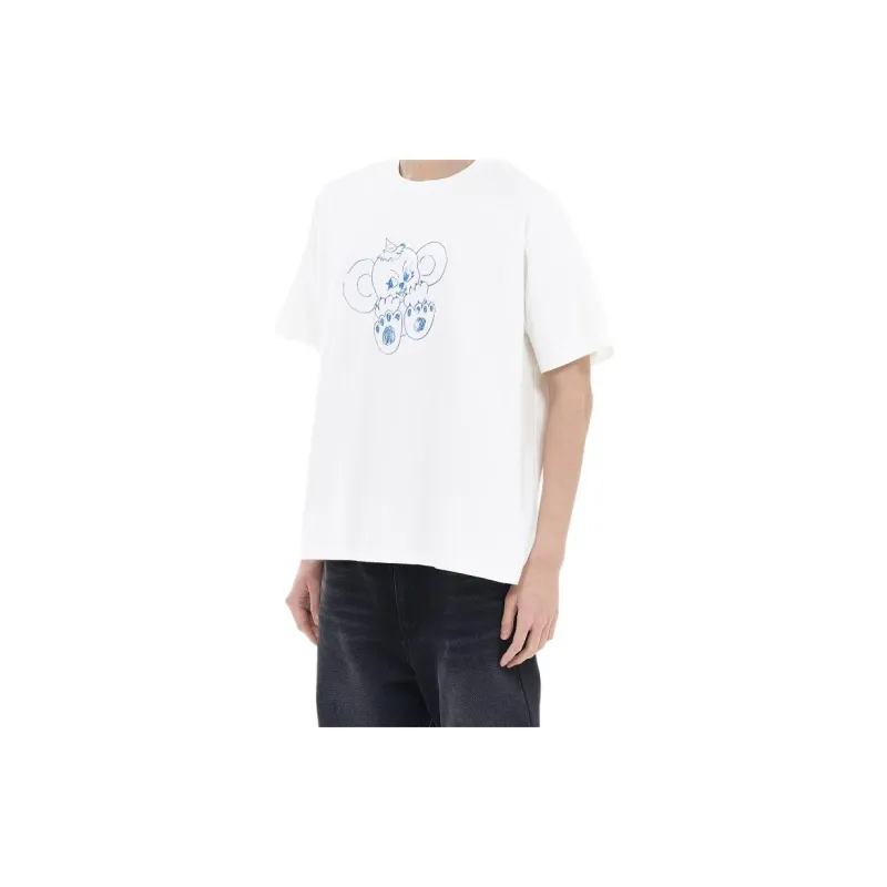 WE11DONE Graphic print Cotton T shirt-2