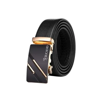 TUCANO Cow Split Leather Belts Men's 3.5cm