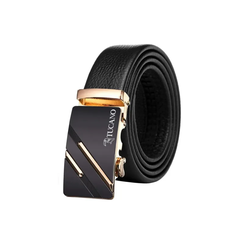 TUCANO Cow Split Leather Belts Men's 3.5cm-0