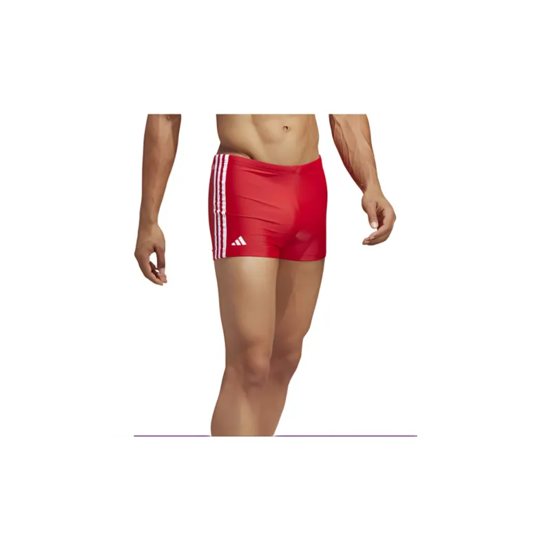 Adidas CLASSIC 3-STRIPES SWIM BOXERS Swimming Shorts Men's Excellent Crimson / White-1