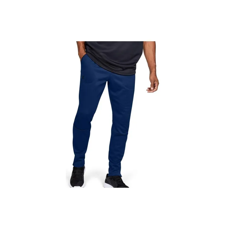 Under Armour Slim Fit Pants Sweatpants Men's United States Blue-4