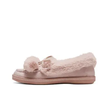 Skechers Modern Comfort Warm Slip Resistant Short Snow Boots Women's Nude Pink