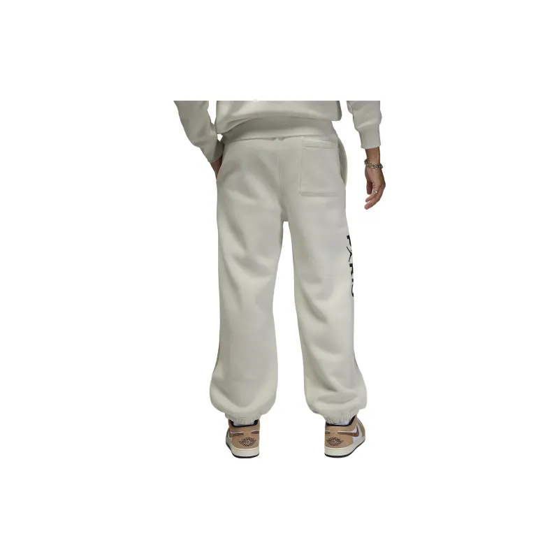Jordan X PSG Co branded Edition Knitted Sweatpants Men Light Beige-1