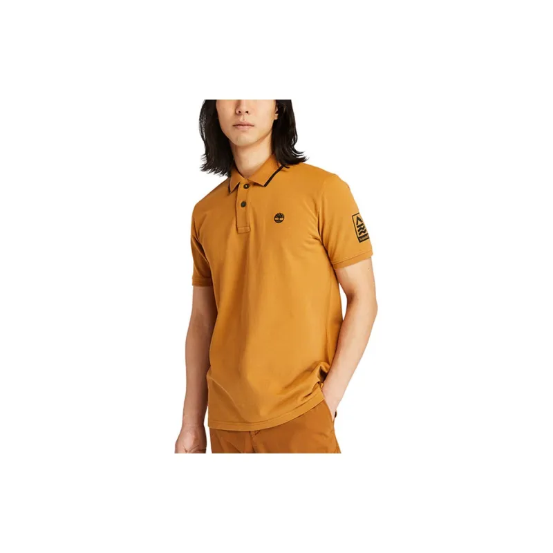 Timberland Polo Shirts Men Wheat-3