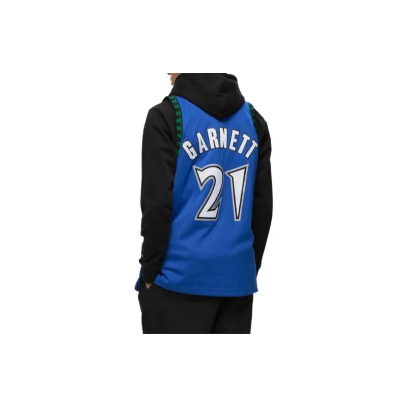 Mitchell & Ness Basketball Jerseys Unisex Royal Blue-3
