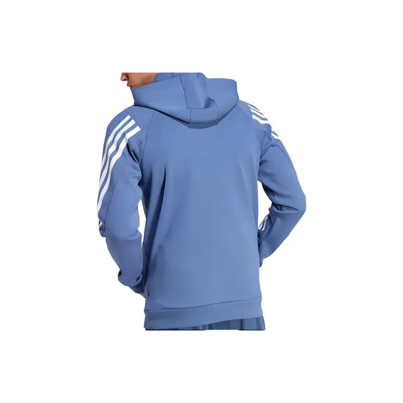 Adidas Sportswear FUTURE ICONS 3-STRIPES HOODIE Sweatshirt Men's Blue-2