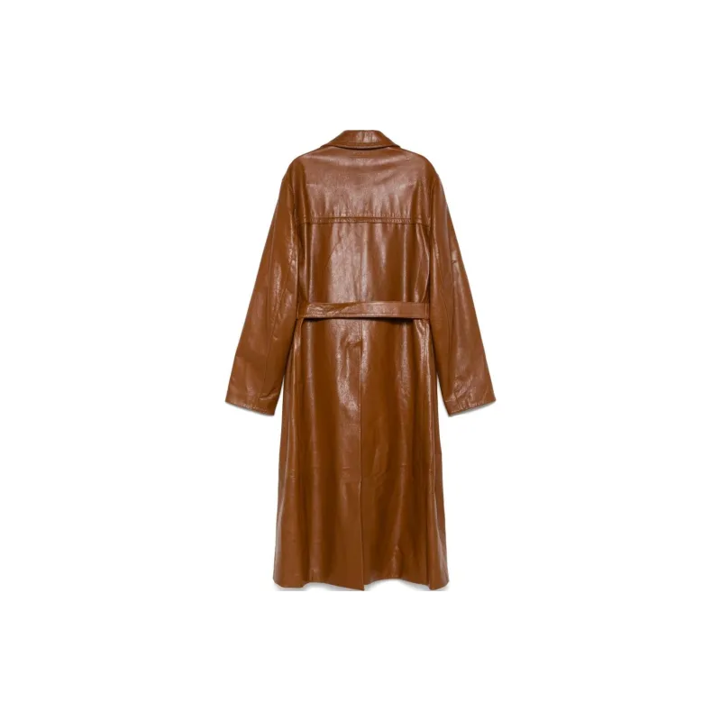 MARNI Shiny Leather Coat-1