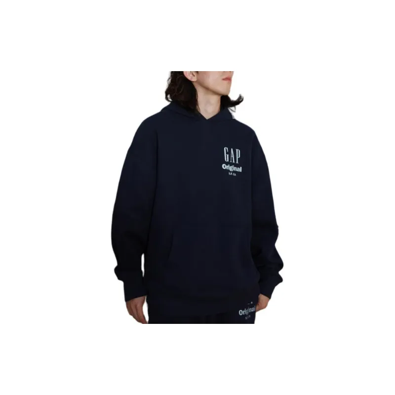 GAP Sweatshirts Unisex Navy Blue-3