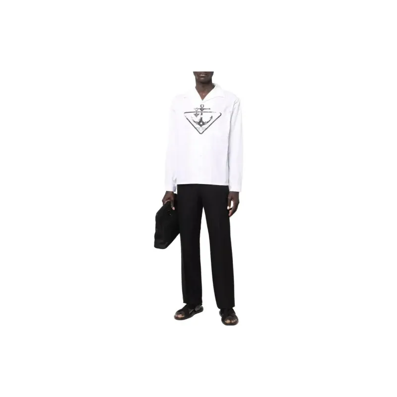 PRADA Shirts Men White-1