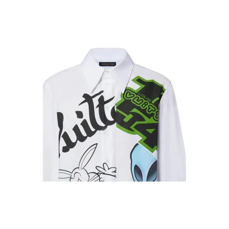 LOUIS VUITTON FW22 Shirt Men's White-5