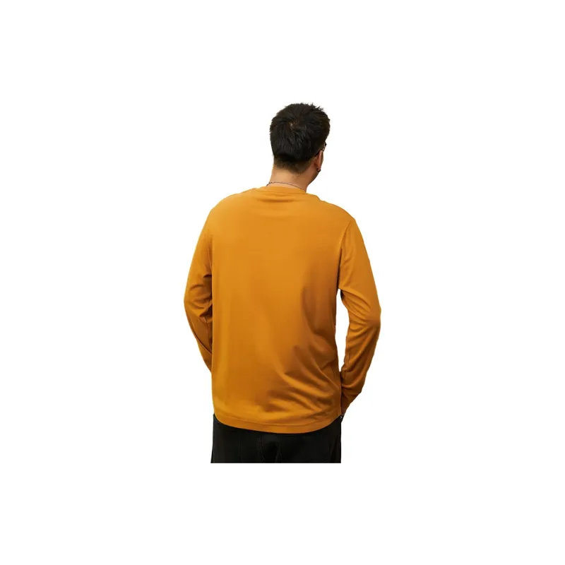 Boss Sen T-Shirt Plus Size Fall And Winter Men's Earth Yellow-2