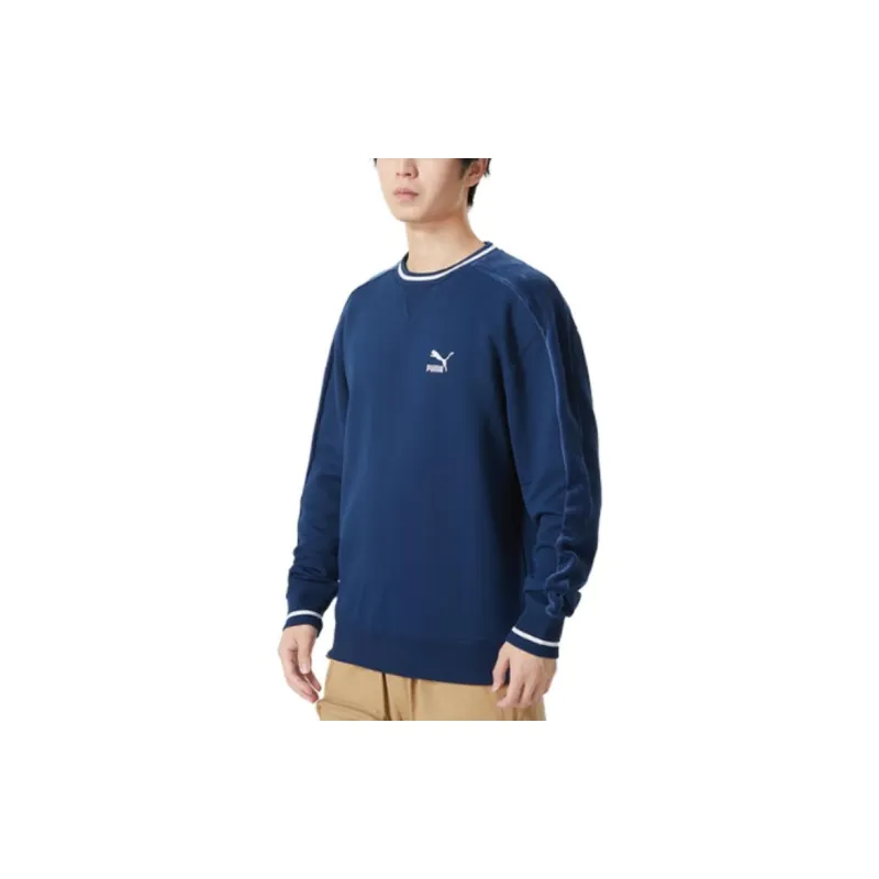 PUMA Sweatshirts Men Blue-3