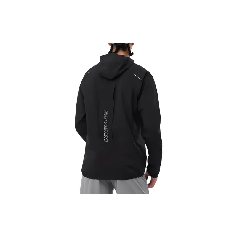 SALOMON BONATTI TRAIL Jackets Coats Men's Pitch Black-3