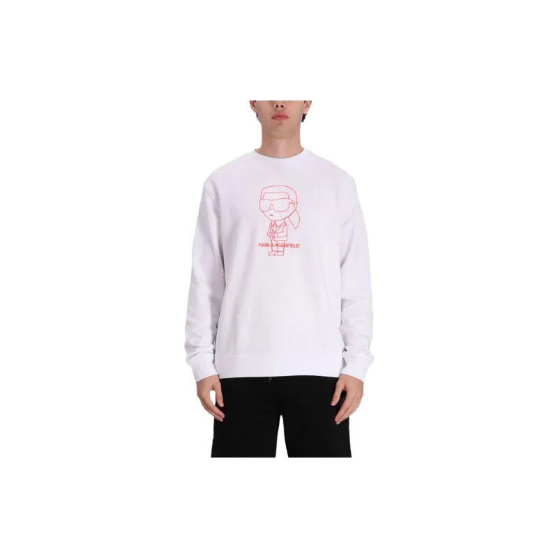 KARL LAGERFELD Sweatshirt Men's White-1