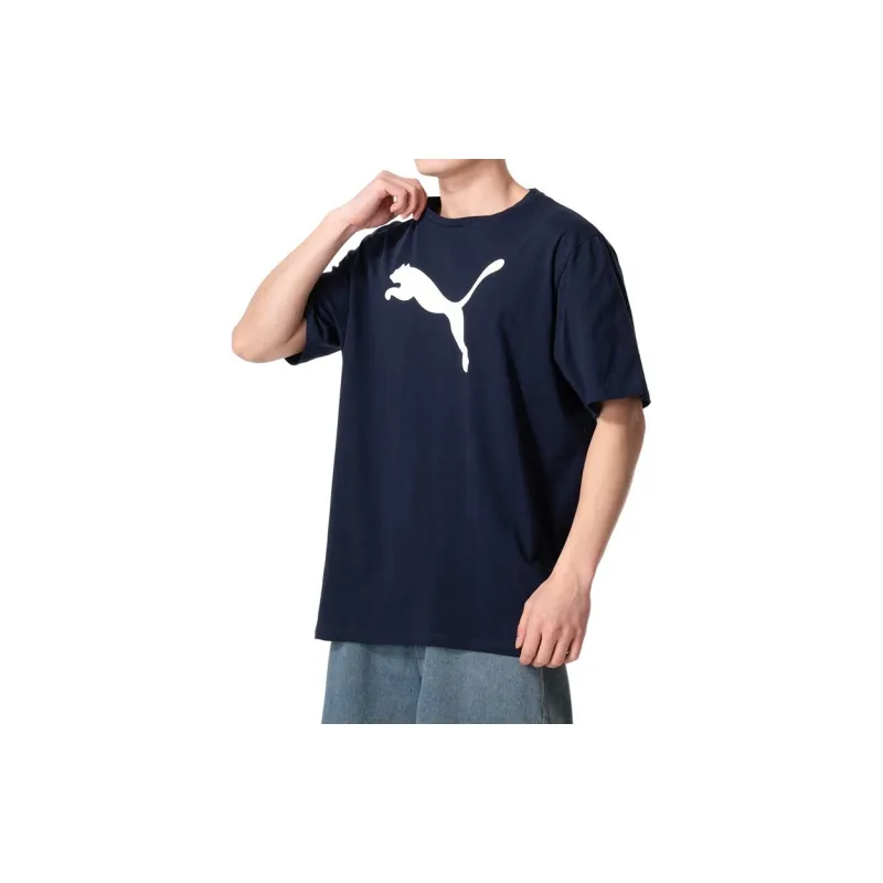 PUMA SS24 T Shirt Men's Dark Blue-2