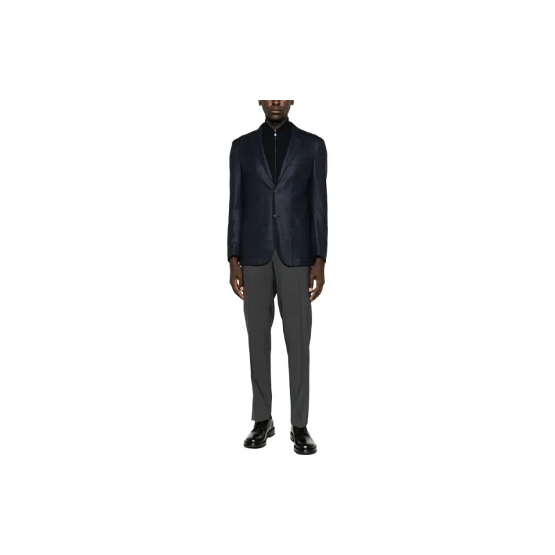 Corneliani Prince Of Wales-check Blazer-1