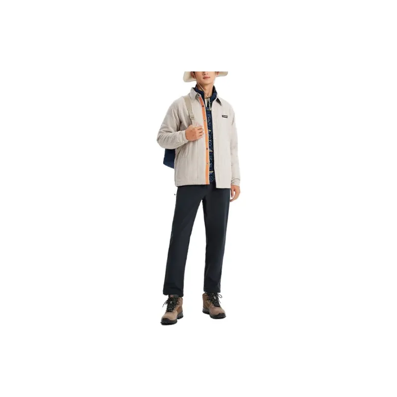 Columbia Puffer Jacket Men's Ecru-4