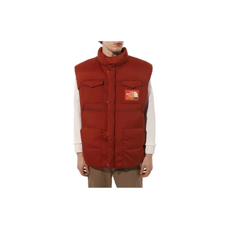 GUCCI X The North Face Nylon Down Vest-3