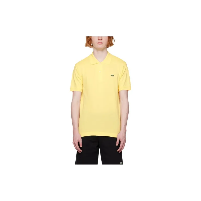 LACOSTE Logo-embroidered Cotton Polo Shirt-1