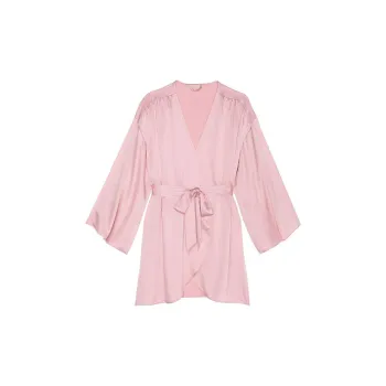Victoria's Secret SEXY KI Pajama Robe Women's Rose Pink