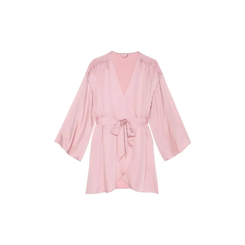 Victoria's Secret SEXY KI Pajama Robe Women's Rose Pink-0