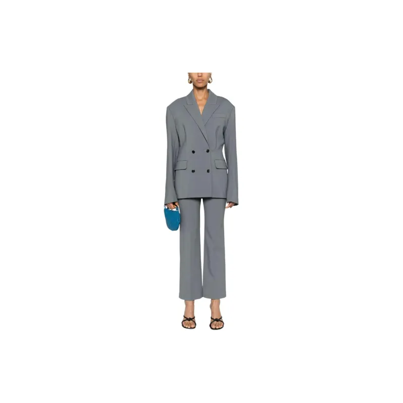 NANUSHKA Laane Double-Breasted Tailored Blazer-1