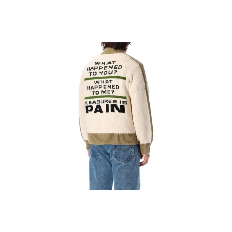 PLEASURES Wisdom Zip Cardigan-1
