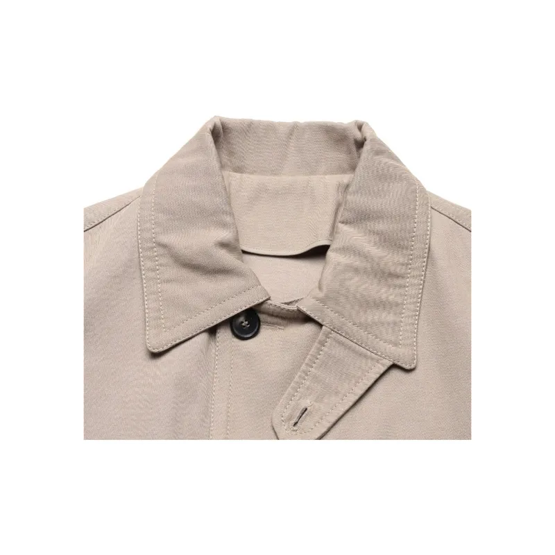 KENZO Trench Coats Men Khaki-4