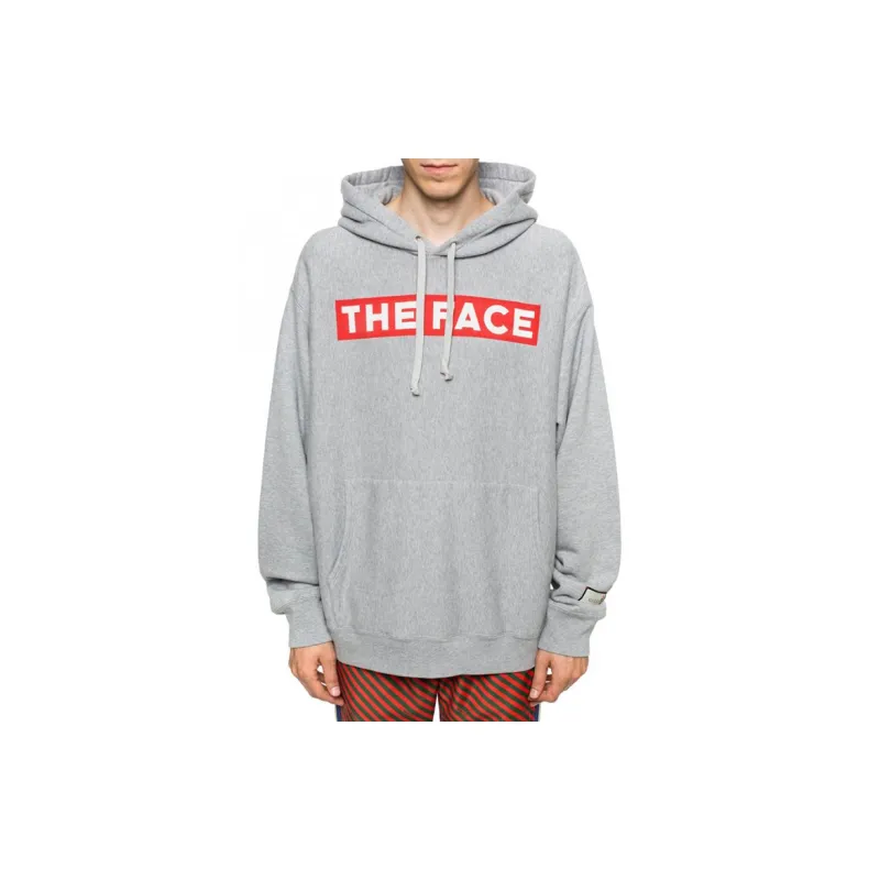 GUCCI 'The Face' Hoodie 'Grey'-4