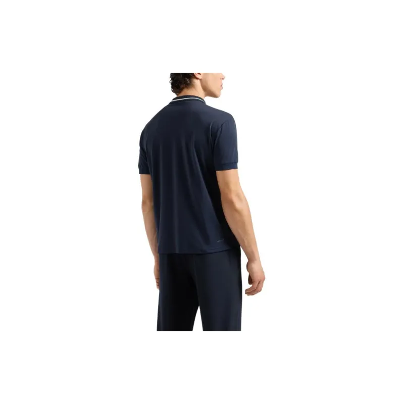 EMPORIO ARMANI X Ventus 7 Logo-print Polo Shirt-3