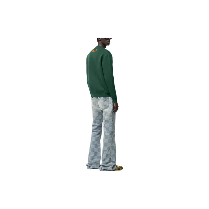 LOUIS VUITTON SS24 Sweatshirt Men's Green-3