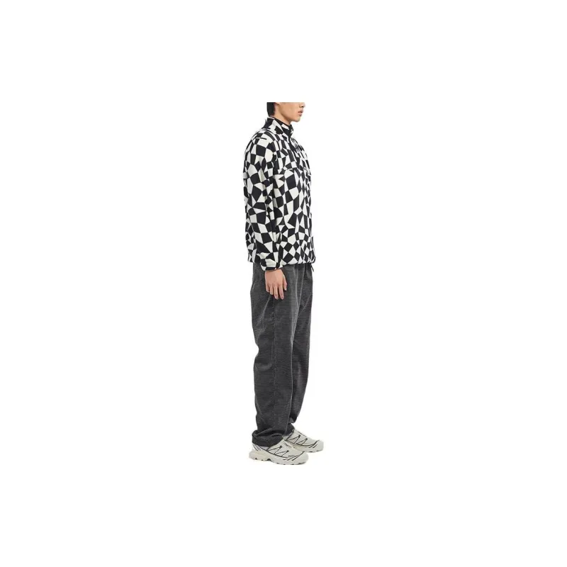 Gramicci Check Mockneck Fleece-9