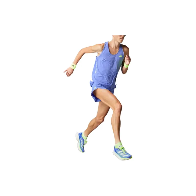 Adidas Free Shipping With AdiClub Adizero Running Singlet-3