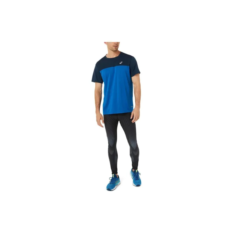 Asics Race Ss Top Eastern T-Shirt Men's Blue-3