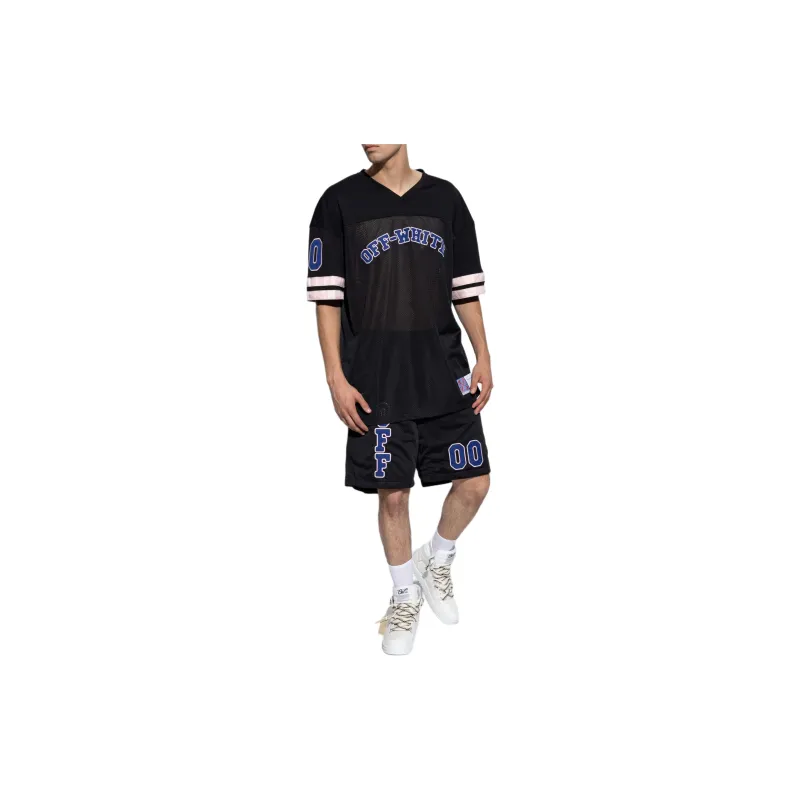 OFF WHITE Logo Track Shorts-1