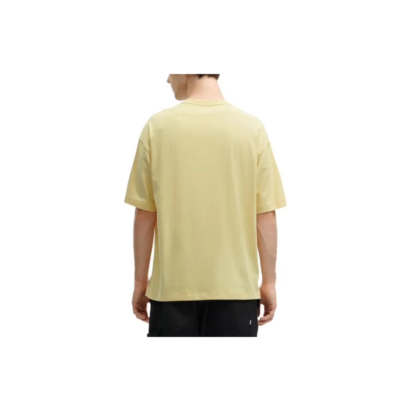 FILA T-Shirt Men's Morning Dawn Yellow-8