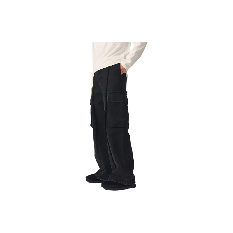 CHINISM Jeans Men Black-4