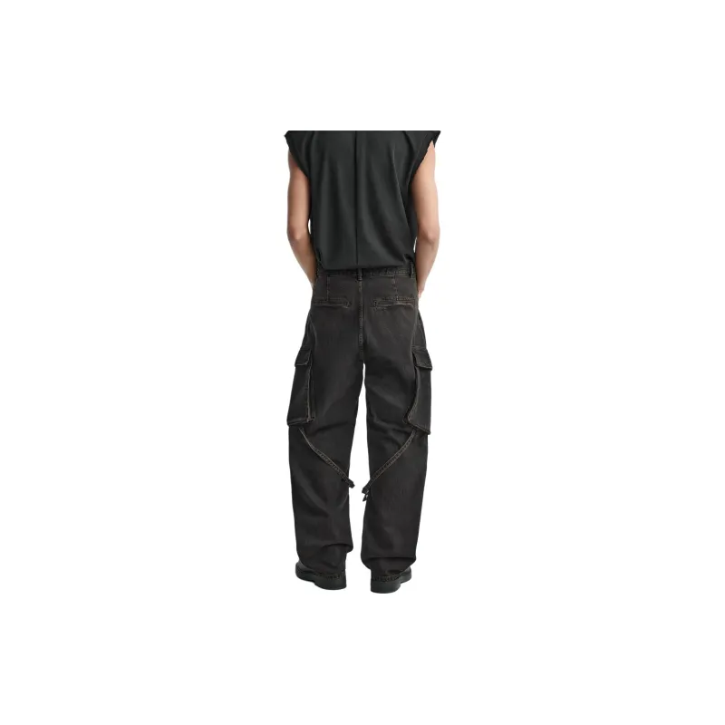 ZARA Jeans Men Black-2