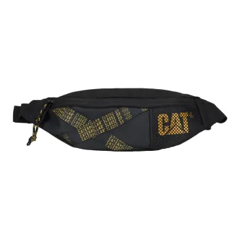 CAT Polyester Sling Bag Small Size Unisex Black/Gray