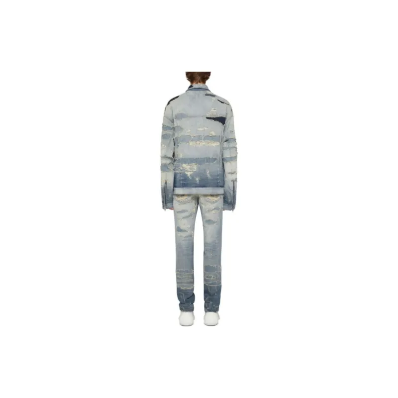 Givenchy Oversized V Pocket 4G Rivet Zip Jacket-2
