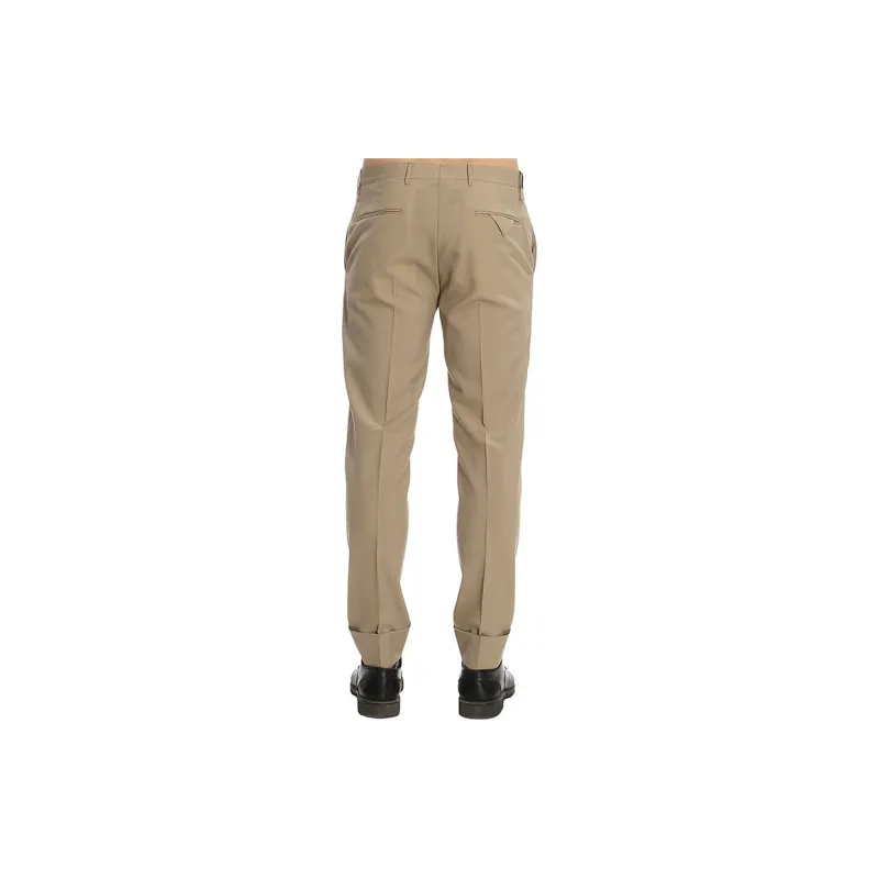 PRADA Casual Pants Men Khaki-3