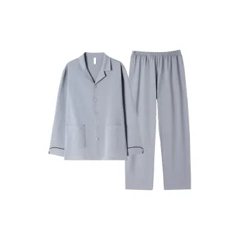 MADALLO Pajama Set Men's Soft Mud Gray